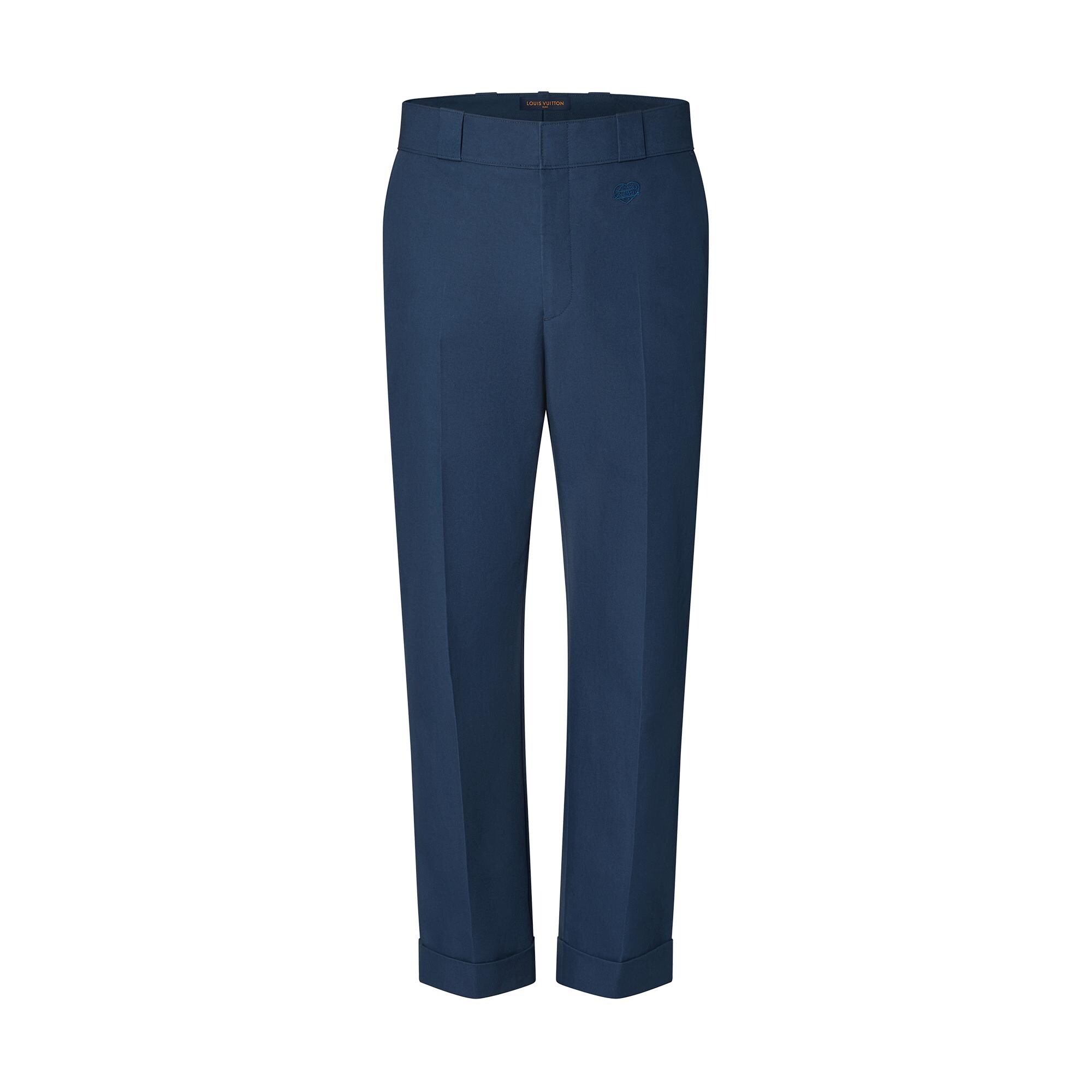 Pantalon Homme Vince Madison à Chevrons - Taille 34 - Gris - Neuf Avec Étiquettes - Coupe Flat Front